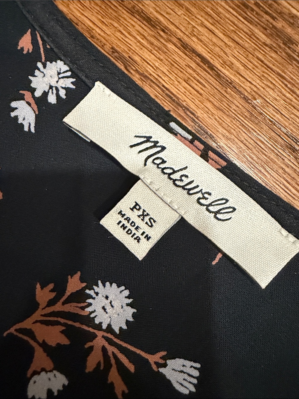 Madewell Challis Sophia Mini Dress - PXS - Woodland Floral - Picture 3 of 5